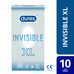 Durex Invisible XL - extra nagy óvszer (10db)